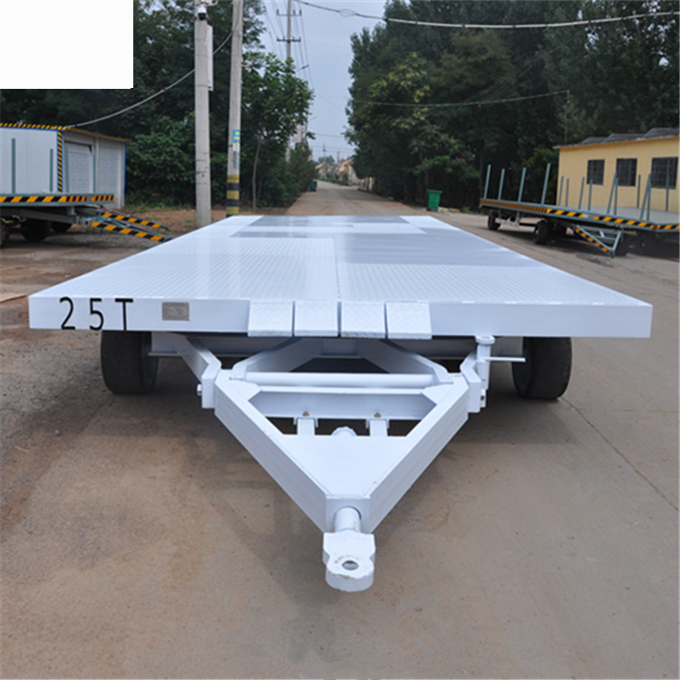 廠(chǎng)內中轉車(chē)重型平板拖車(chē)